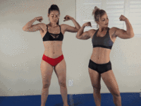 Sky vs Sheena Armwrestling